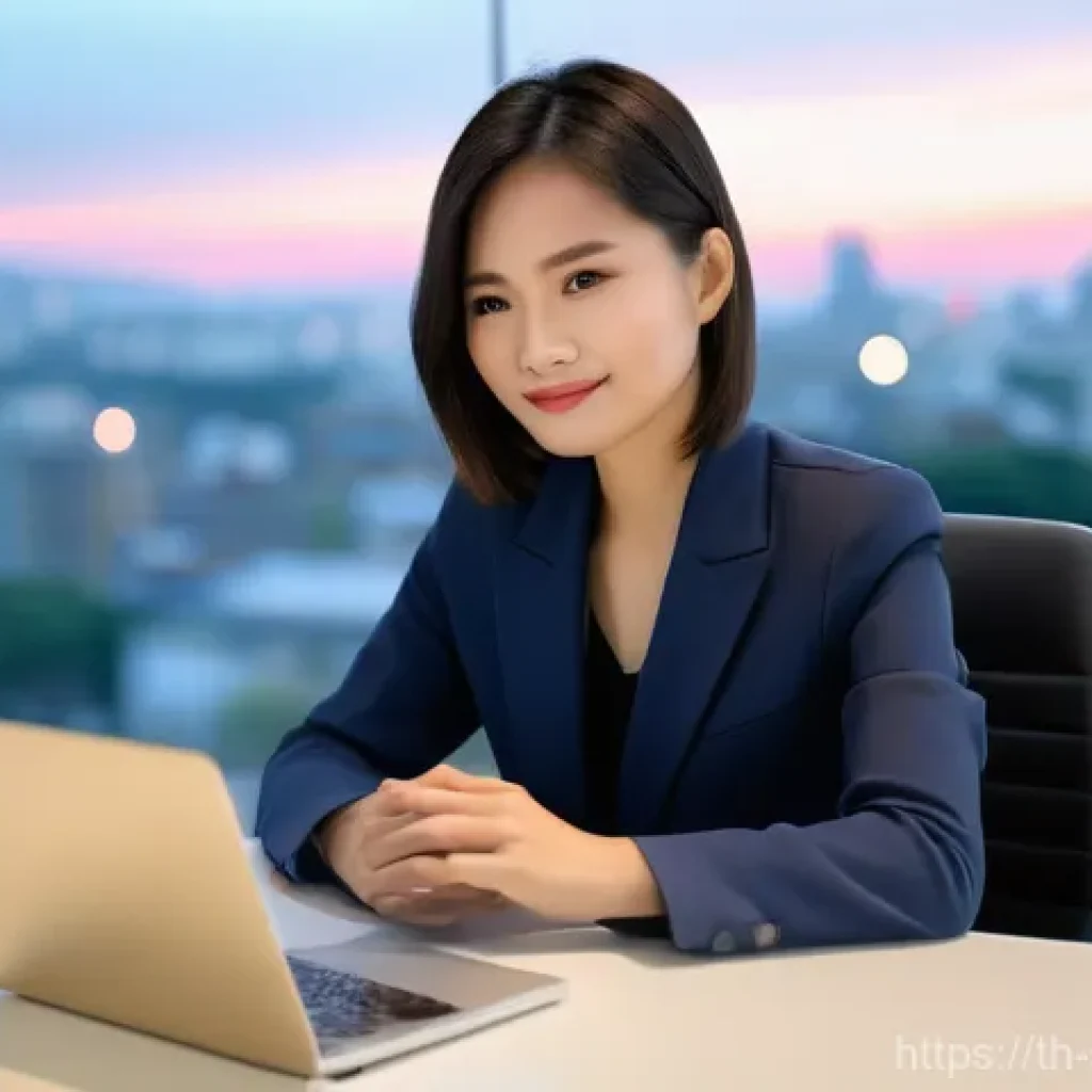 스트레스 해소를 위한 비타민과 보충제 - **Urban Professional's Clear Mind:** A young Thai professional, approximately 30 years old, with nea...