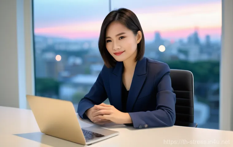 스트레스 해소를 위한 비타민과 보충제 - **Urban Professional's Clear Mind:** A young Thai professional, approximately 30 years old, with nea...